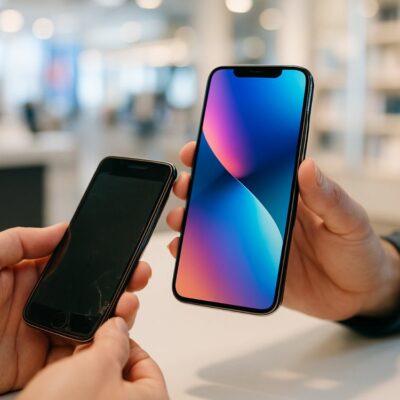 Common ways to trade in an old phone for a new one